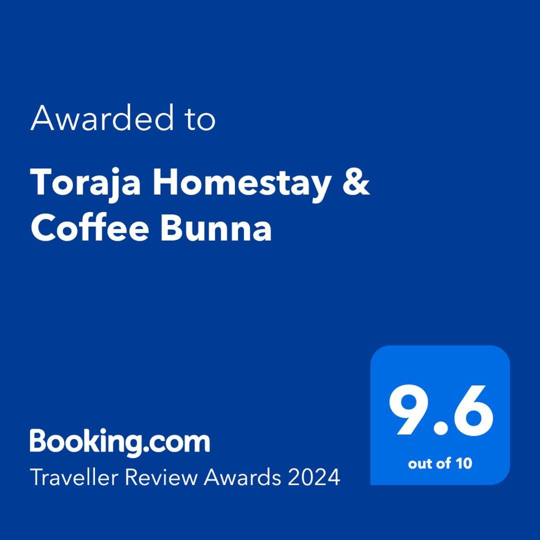 Toraja Homestay & Coffee Bunna Рантепао Экстерьер фото